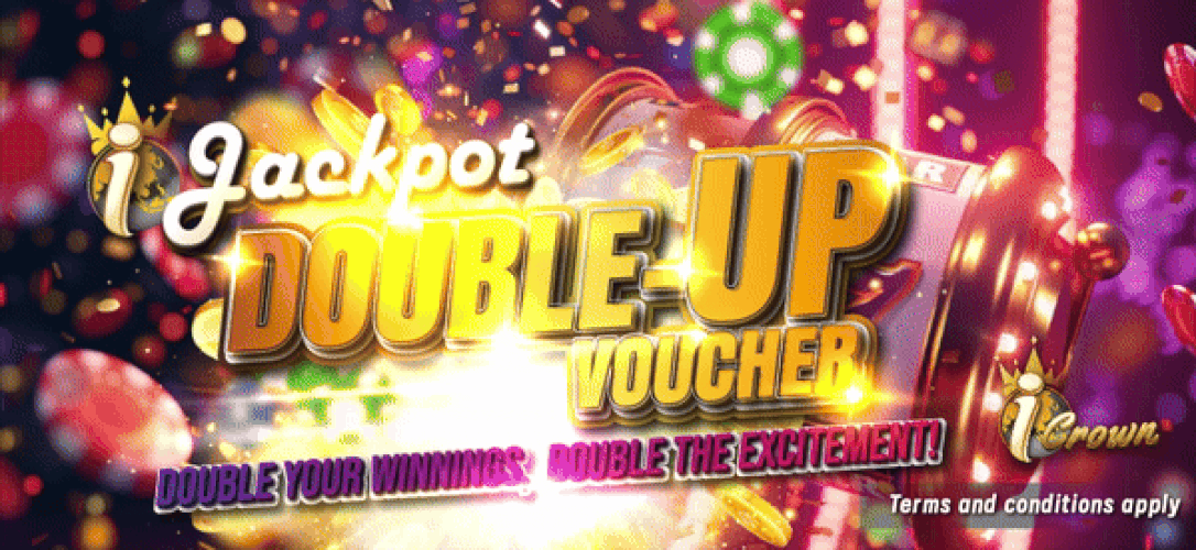 i JACKPOT Double-Up Voucher